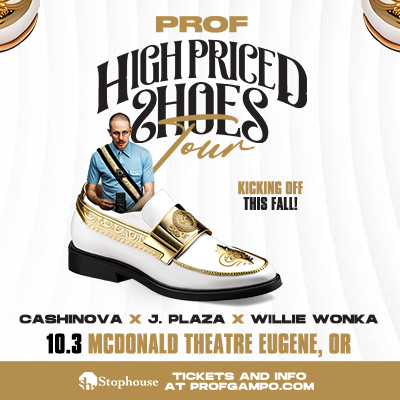 PROF live in concert on October 3, 2023 at the McDonald Theatre