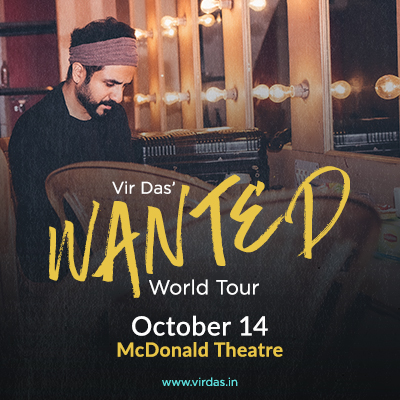 VIR DAS live in concert on October 14, 2022 in the McDonald Theatre
