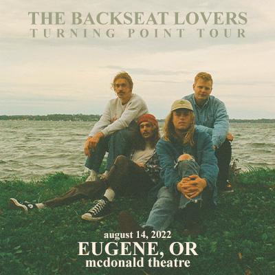 The Backseat Lovers live in concert on August 14, 2022 in the McDonald Theatre, Eugene, Oregon