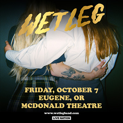 Wet Leg live in concert on October 7, 2022 at the McDonald Theatre, Eugene, Oregon