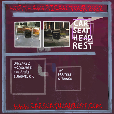 Car Seat Headrest live in concert on April 24, 2022 with Bartees Strange opening at the McDonald Theatre in Eugene, Oregon