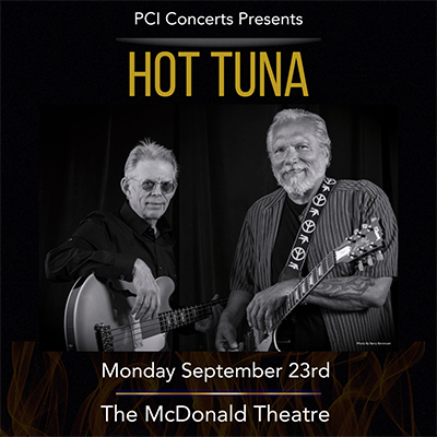 Hot Tuna live in concert at the McDonald Theatre in Eugene, Oregon
