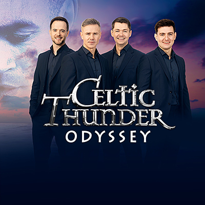 Celtic Thunder live in concert at the McDonald Theatre in Eugene, Oregon