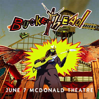 Buckethead live in concert at the McDonald Theatre in Eugene, Oregon