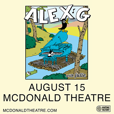 Alex G live in concert at the McDonald Theatre in Eugene, Oregon