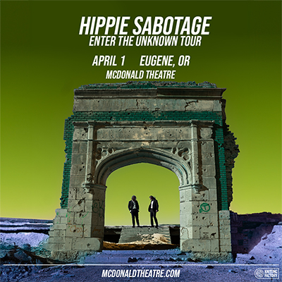 Hippie Sabotage live in concert at the McDonald Theatre, Eugene, Oregon