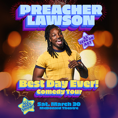 Preacher Lawson Comedy Concert at the McDonald Theatre in Eugene, Oregon