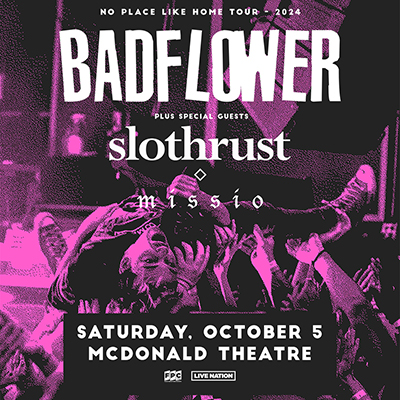 Badflower live in concert at the McDonald Theatre in Eugene, Oregon
