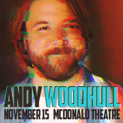 Andy Woodhull live in concert on November 15, 2023 in the McDonald Theatre, Eugene, Oregon