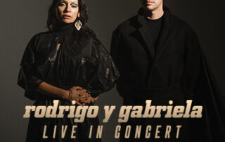 Rodrigo y Gabriela live in concert at the McDonald Theatre in Eugene, Oregon
